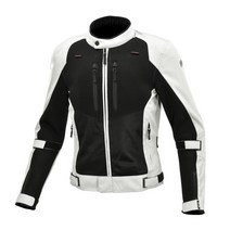 오토바이 메쉬 여름자켓 코미네 바이크 상의 보호대 JK-156 LIGHT GREY, L.Grey-Black-2XL