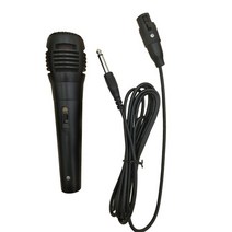 방음마이크 방송용마이크 노래방 무선 블루투스 마이크 게이밍 가라오케 녹음을 위한 xlr-6.35mm 케이블이 있는 전문 유선 다이나믹 보컬, 2, 01 2