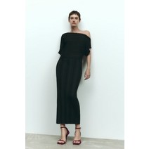 국내정품 ZARA 자라 벨벳 힐 샌들 - 푸시아