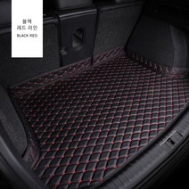 Ecool 볼보 트렁크매트 트렁크 보호 트렁크커버 C30 C70 S40 S60 S60 S90 V40 V50 V60 V90 XC40 XC60 XC90 C40, 블랙/레드 라인, V40 크로스컨트리(13년~현재)
