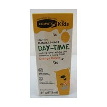 콤비타 Kids Day-타임 Soothing Syrup UMF 10  마누카 꿀 Orange Flavor 4 fl oz
