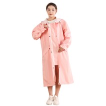[인포벨] 스패로우하우스 여성 레인코트 일체형 모자 허리 스트링 조절 등산 골프 여자 방수 성인 우비 비옷