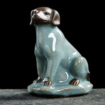 와이유 말소품 귀여운 십이지 조형물 쥐와 호랑이 뱀과 양과 원숭이, 개(형요)6*8.7*5.5