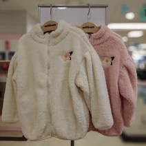 밀리밤 부평점21NEW30%!! 보들 보들 부드러운 보아 집업 공주님용으로 나왔어요~ 가볕고 부담없이 입히는 데일리템