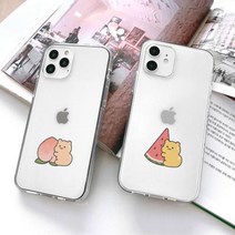 곤룐 쨀리공장 복숭아수박 소프트젤리케이스 LG V50:복숭아쨀리, 1개