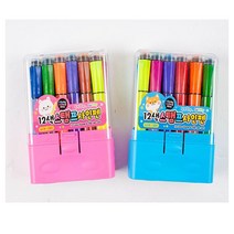 12색 스탬프도장 사인펜 어린이집 생일선물 유치원생일선물 답례품 단체선물추천, 1개(랜덤발송)