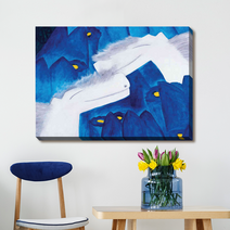 속삭임 김점선 그림액자 (캔버스 액자포함), 60x43cm, 캔버스패널3