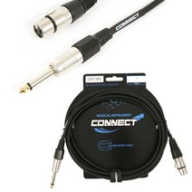 CONNECT CFP-300 마이크 케이블 악기 음향케이블 3m, 단품