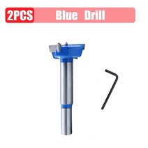 목공 기계 공구 힌지 드릴링 지그 세트 숨겨진 가이드 힌지 구멍 드릴링 로케이터 구멍, 블루 드릴, 1개
