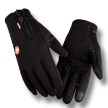 따뜻하고 운동 등산 사이클 바이크 러닝 축구 낚시 방한장갑 터치장갑 방수 기모, L