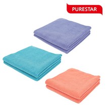 퓨어스타 스피드 업 폴리쉬 다용도 타월 (2개), 라벤더