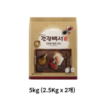 뉴트리나 건강백서 전연령용 건강한 발효 100 사료, 오리, 5kg, 15개