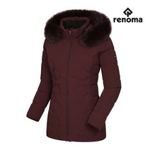 [레노마골프]여성 폭스퍼 후드 탈착 핫멜트 구스 다운 점퍼 RWDJI8309-420_G