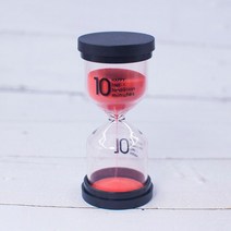 모래 시계 타이머 장식 5101530 분 요리사 선물 홈, 10 분, 빨간색