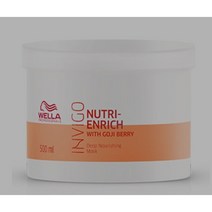 [웰라]인비고 뉴트리-엔리치 위드 고지베리 딥 너리싱마스크 500ml(정품펌프포함), 500ml