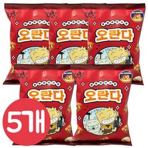 펜트리 과자 간식 서울제과 검정고무신 오란다 160gx5개 약과 소라과자