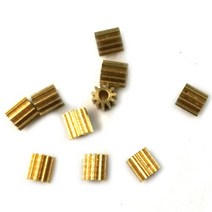 랙기어 111 5a 0 3m 3 9mm 직경 구리 소형 모듈 11 치아 1 5mm 구멍, 11 치아 높이 2mm