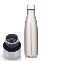 보온물병 보냉병 유광 진공 스텐 등산용 750ML 실버