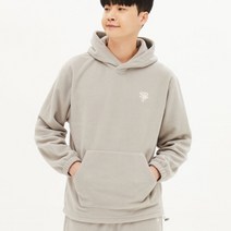 탑텐 22 FW 공용 폴라플리스 캥거루 포켓 후드 티셔츠 GR