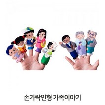 [TOP100] 유아용 퍼펫 손가락 인형 가족이야기 세트 핑거인형 12391EA, 본상품선택
