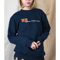 뉴해빗 TEDIOUS DESIGN WORK (SSMNH-1151) 프리미엄 기모 맨투맨