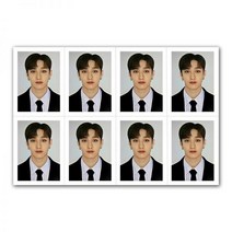 스트레이 키즈 굿즈 클리오 콜라보레이션 포토 일촌 증명사진 컬렉션 카드 엽서, BANG CHAN
