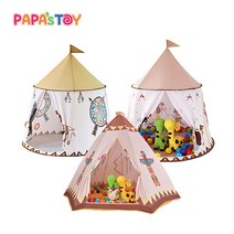 파파스토이 유아인디언텐트 만들기 미니 텐트, 포카텔로(육각)