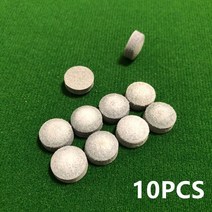 당구 큐대 가방 케이스 풀 큐 팁 경도 스누커 스틱 액세서리 개, 2.10MM 10PCS, 10개