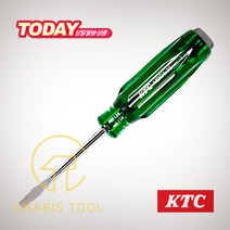 일제 KTC 교토툴 자석 타격 일자 드라이버 MDD1-75 5.5mm 다가네 드라이버, 1개