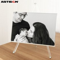 아트사인 이젤액자4R 4526 4527스탠드액자 탁상용액자 미니액자 사진액자 인테리어액자 액자틀, 4526가로 1개