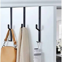 하우스팁 문옷걸이 도어 후크 2color, 화이트 3 pcs, 1개
