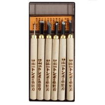 우드카빙 나무조각도 목공조각칼 6본세트