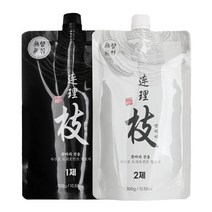 일진 연리지 하수오트리트먼트헤어칼라 1 2제 각300ml, 5.자연스런갈색