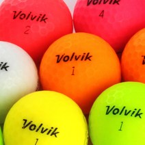 볼빅 무광혼합볼 A-급 비비드 EyesonV등 로스트볼 볼빅골프공, 40개