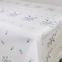(오후 3시 이전 주문건 당일출고) PVC 코팅 방수 식탁보(1롤), 1롤(120cm×25M), 리본보라(PTS1040)