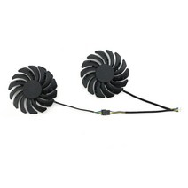5700XT 교체 PLD09210S12HH 그래픽 카드 냉각 팬 MSI Radeon RX 5700XT EVOKE 수리 부품, 한개옵션0