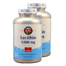 Kal 레시틴 1200mg 소프트젤, 100개입, 2개