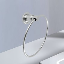 HLBATH 스텐 레스 원형 수건걸이 욕실 링 수건걸이링 화장실 링수건걸이, 원형 링 수건걸이