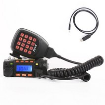 QYT KT-8900 미니 듀얼 밴드 모바일 트랜시버 2M 136-174MHz/70cm 400-480MHz 25W 아마추어 자동차 라디오 (HAM)