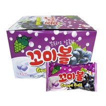기타 [수입과자1]꼬미볼포도맛40g20입, 1MQ5_꼬미볼포도맛 20입