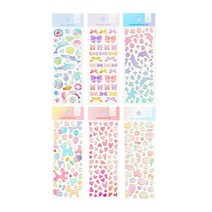 초음파앨범 다이어리 꾸미기 골드라인스티커, 마린(241933)