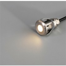 테라스 조명 12v 24v 1w 야외 계단 라이트 데크 플로어 코너 Sconce 베란다 발코니 바 장식 설비 Led, 07 15mm AC24V, 05 웜 화이트