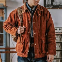 헌팅 자켓 잠바 카라 봄 헤리티지 점퍼 가을 코튼 남성 왁스 야상