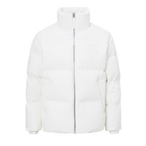 21FW 아이보리 로고프린트 유니섹스 다운점퍼 JMJU1D901IV