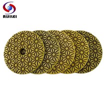 폴리싱패드 RIJILEI-5 개 4 인치 다이아몬드 연마 패드 100mm 유연한 습식 콘크리트 바닥 화강암 대리석 연삭 디스크, 01 150_01 4 인치_01 5 개