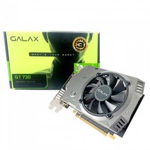 GALAX 지포스 GT730 D3 그래픽카드 4GB