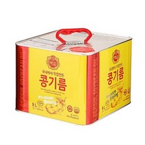 백설 식용유 콩기름 9L
