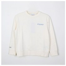 디스커버리 디스커버리키즈긴팔티 JQS DKMT21021-IVS 디스커버리 키즈 등판 자수레터링 맨투맨
