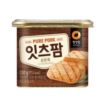 청정원 맛있는밑반찬 잇츠팜 통조림 햄 순돈육 추천 330g 자취 캠핑음식 간단한요리 간편식, 13개