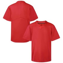 Plsooy 남성용 빈 축구 저지 남성용 축구 저지 스포츠 의류 S-3XL. (XL) 블루 블루.